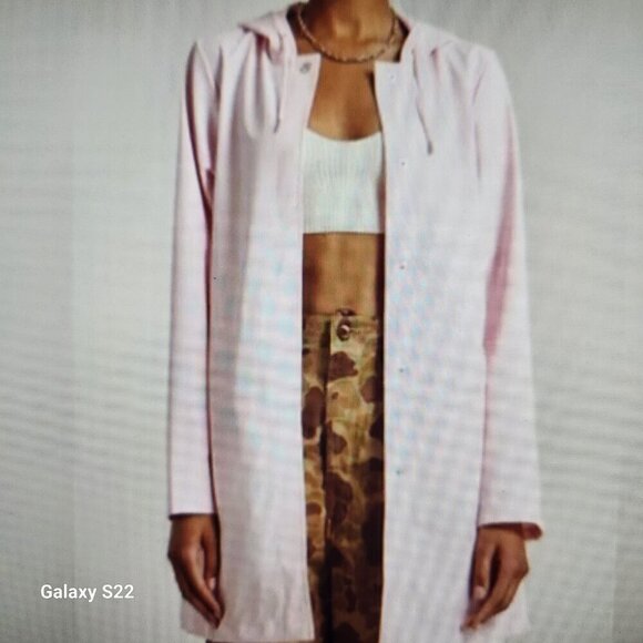 NWT Rains A-Line Women’s Waterproof Jacket "Candy" Pink Size Various - Picture 1 of 10